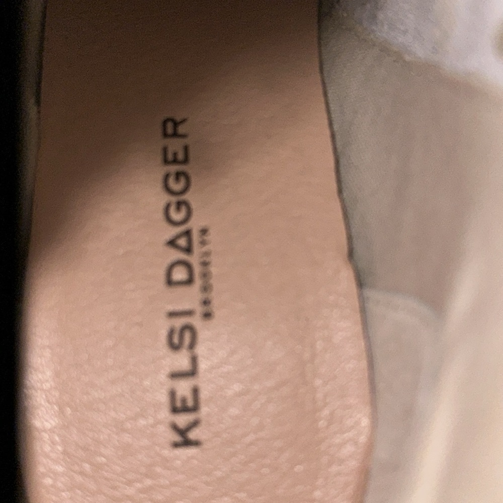 Like New Kelsi Dagger Beige High Heel Ankle Boots | Size 7 - Picture 8 of 8